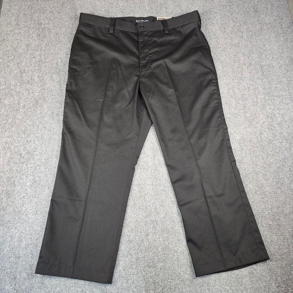 5.11 Tactical Series‎ Mens Uniform Pants Black 38x27 Hemmed Law Enforcement Duty